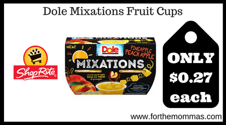 Dole Mixations Fruit Cups