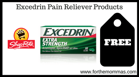 Excedrin Pain Reliever Products