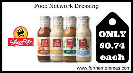 Food Network Dressing