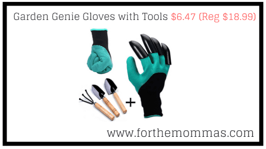 Amazon.com: Garden Genie Gloves with Tools $6.47 (Reg $18.99)
