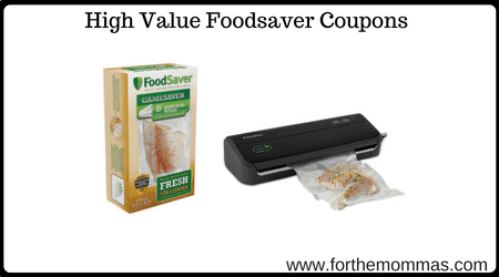 High Value Foodsaver Coupons