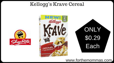 Kellogg’s Krave Cereal