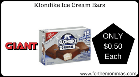 Klondike Ice Cream Bars