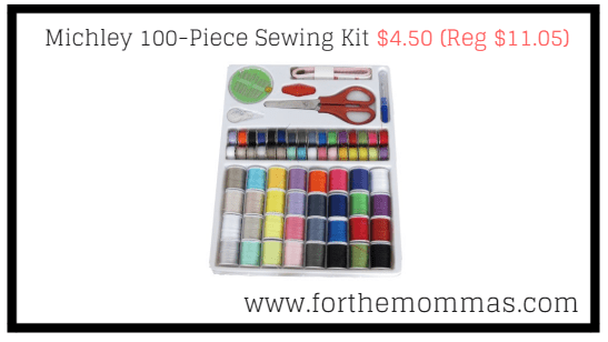 Walmart.com: Michley 100-Piece Sewing Kit $4.50 (Reg $11.05)