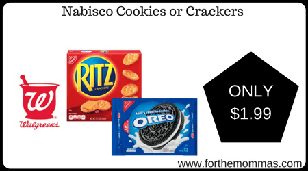 Nabisco Cookies or Crackers 