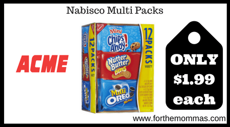 Nabisco Multi Packs