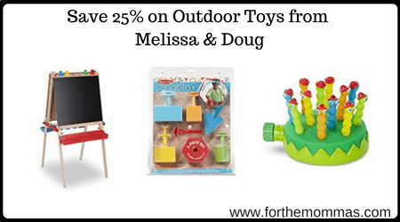 Save 25% on Outdoor Toys from Melissa & Doug