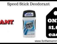 Speed Stick Deodorant