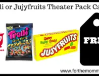 Trolli or Jujyfruits Theater Pack Candy