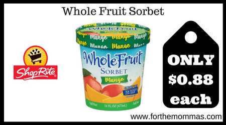 Whole Fruit Sorbet