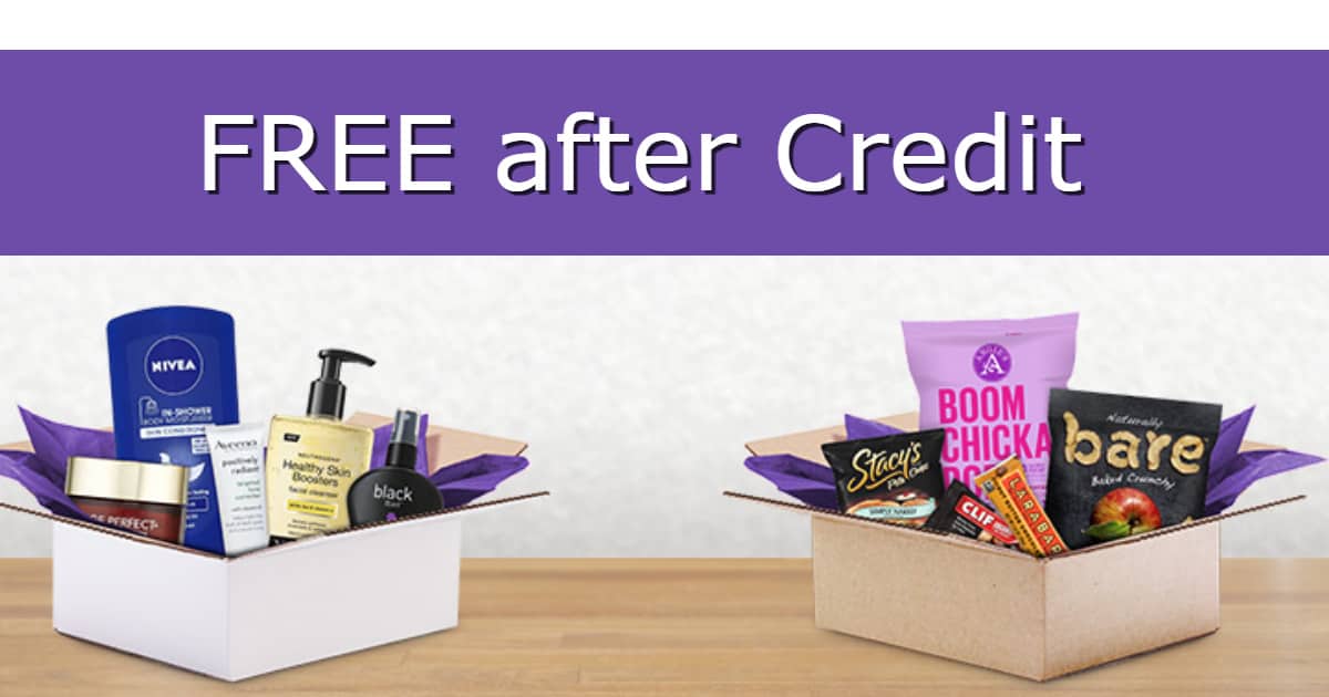 FREE Amazon Credit with 12 Sample Boxes