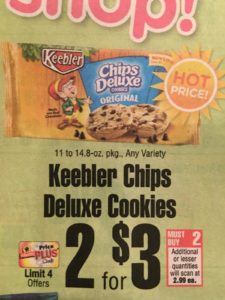 Keebler Chips Deluxe Cookies
