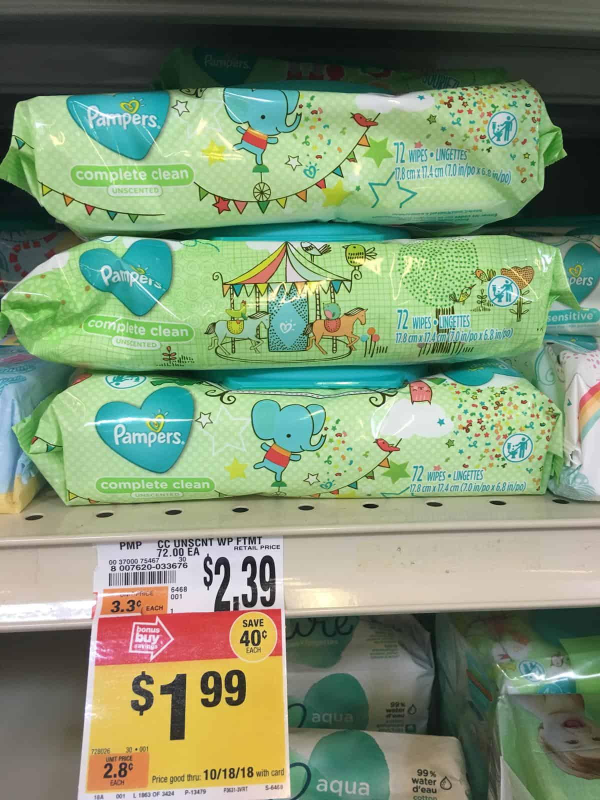 Giant: Pampers Wipes ONLY $0.41 Each Starting 7/27! {Updated}