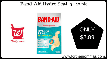 Band-Aid Hydro Seal, 5 - 10 pk