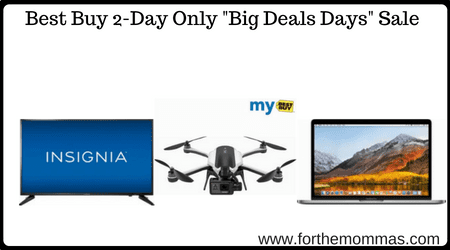 Best Buy 2-Day Only "Big Deals Days" Sale