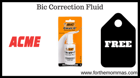 Bic Correction Fluid