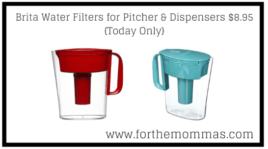 Amazon.com: Brita Water Filters for Pitcher & Dispensers $8.95 {Today Only}