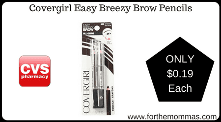 Covergirl Easy Breezy Brow Pencils