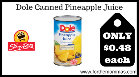 Dole Canned Pineapple Juice