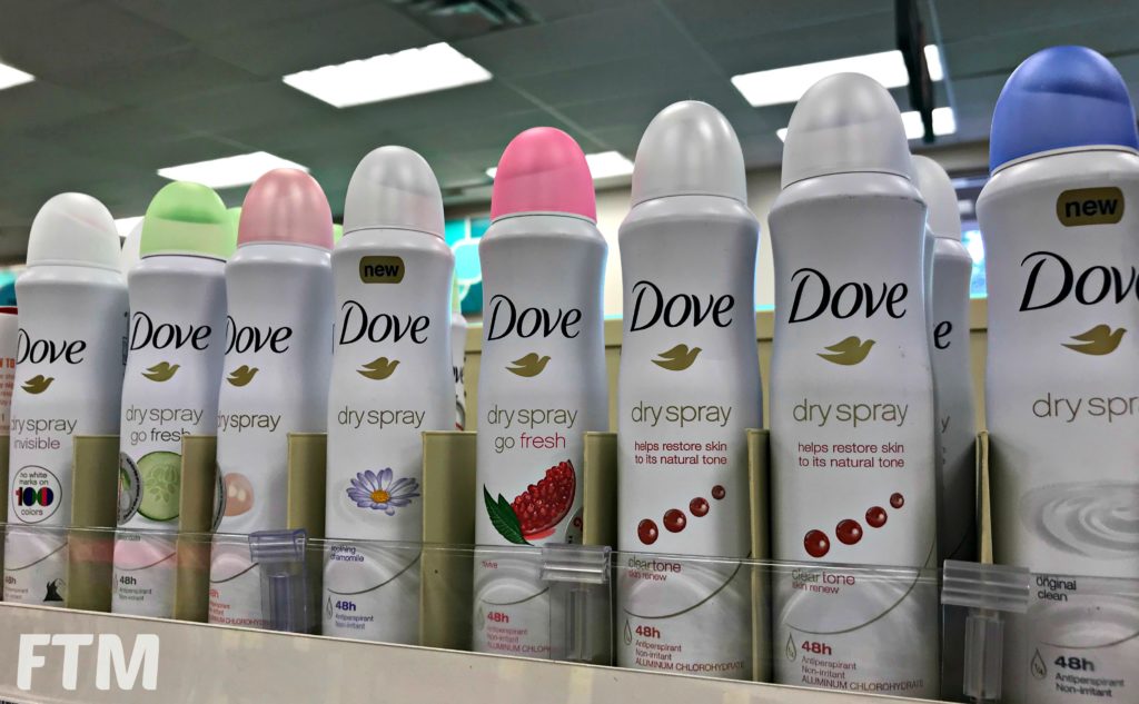 Dove-Dry-spray