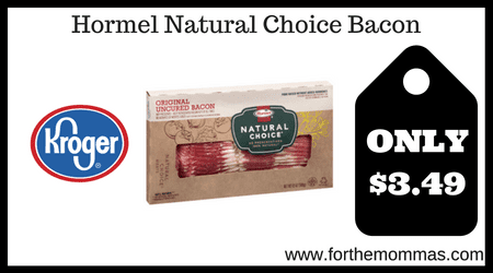 Hormel Natural Choice Bacon