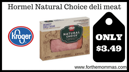 Hormel Natural Choice deli meat