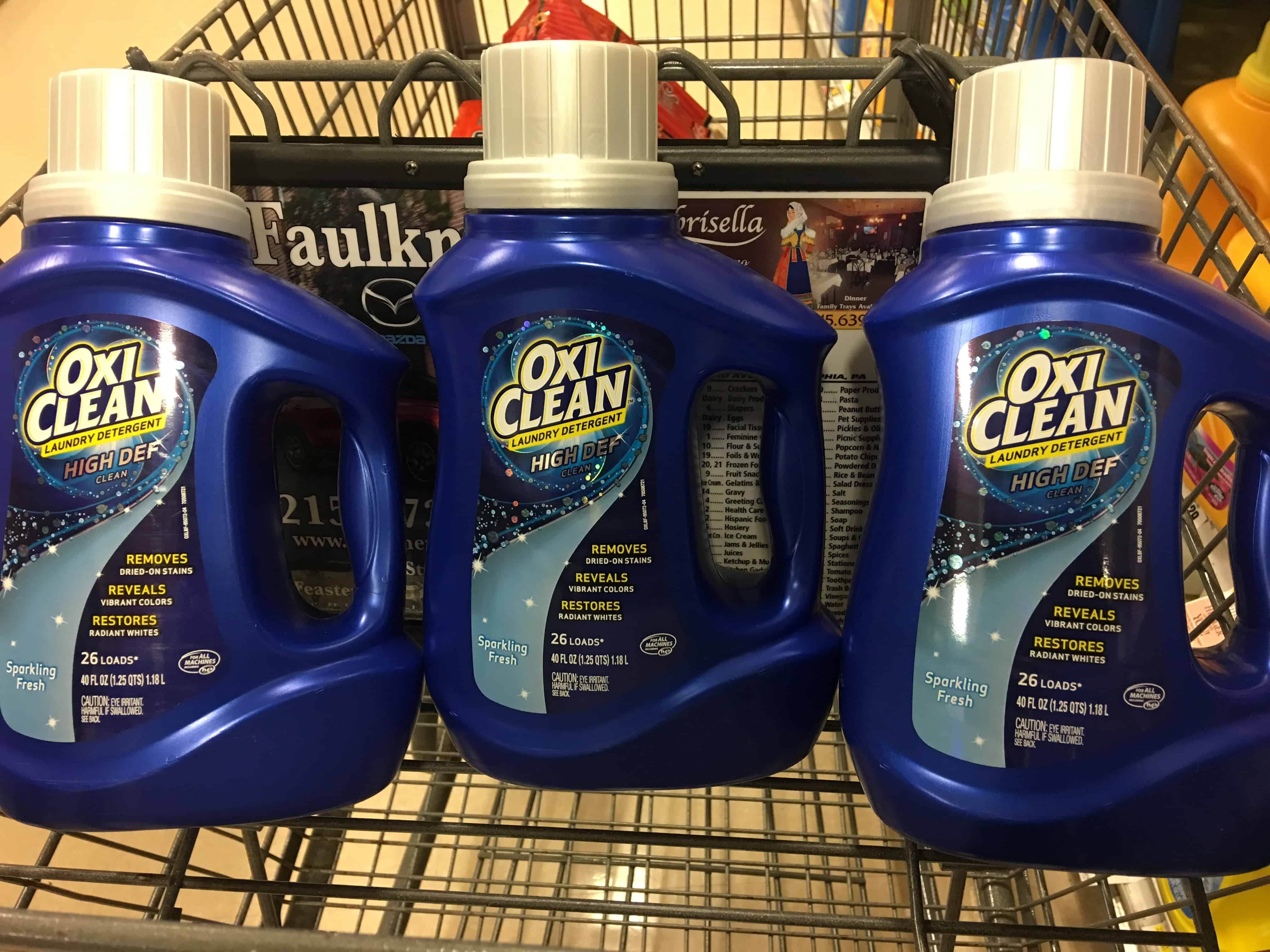 ShopRite: FREE Oxi Clean Laundry Detergent Thru 7/14
