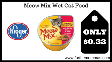 Meow Mix Wet Cat Food