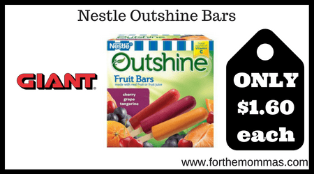 Nestle Outshine Bars