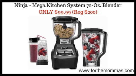 Ninja - Mega Kitchen System 72-Oz. Blender ONLY $99.99 (Reg $200)