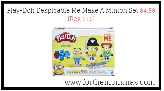 minion play doh set