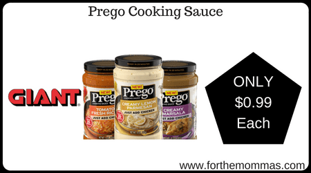 Prego Cooking Sauce