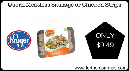 Quorn Meatless Sausage or Chicken Strips
