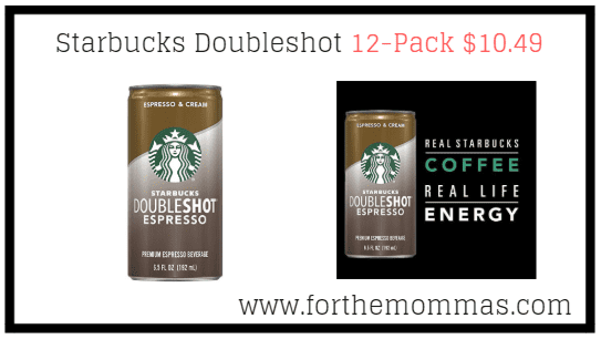 Amazon.com: Starbucks Doubleshot 12-Pack $10.49