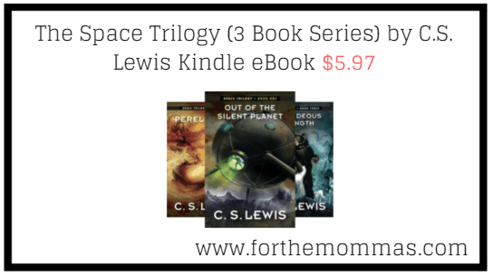 The Space Trilogy (3 Book Series) by C.S. Lewis Kindle eBook $5.97