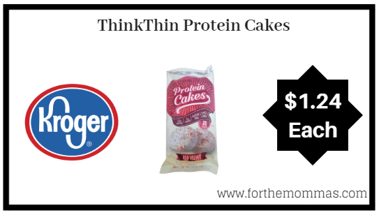 Kroger: ThinkThin Protein Cakes ONLY $1.24 (Reg $2.19)