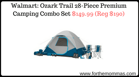 Walmart: Ozark Trail 28-Piece Premium Camping Combo Set 