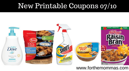 new coupons