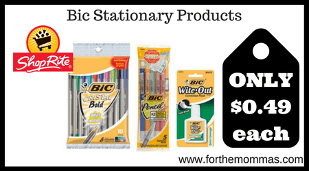 Bic Stationary Products