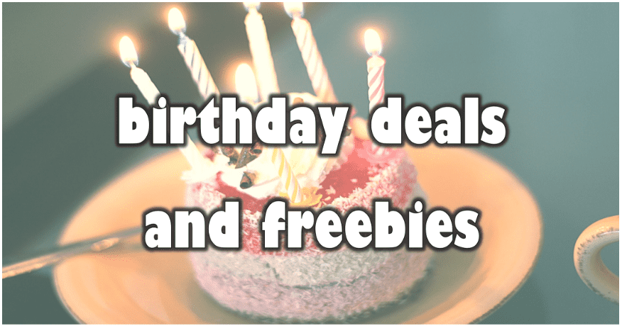 Birthday Deals
