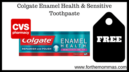 Colgate Enamel Health & Sensitive Toothpaste