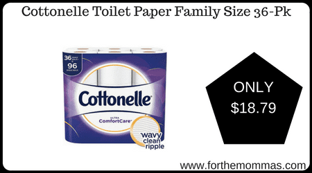 Cottonelle Toilet Paper Family Size 36-Pk 