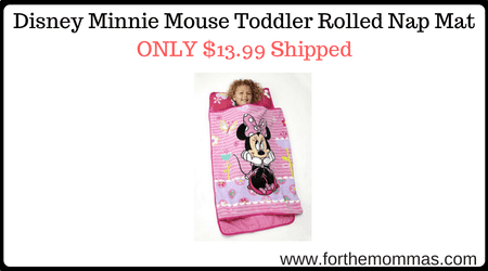 Disney Minnie Mouse Toddler Rolled Nap Mat 