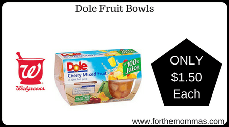 Dole Fruit Bowls