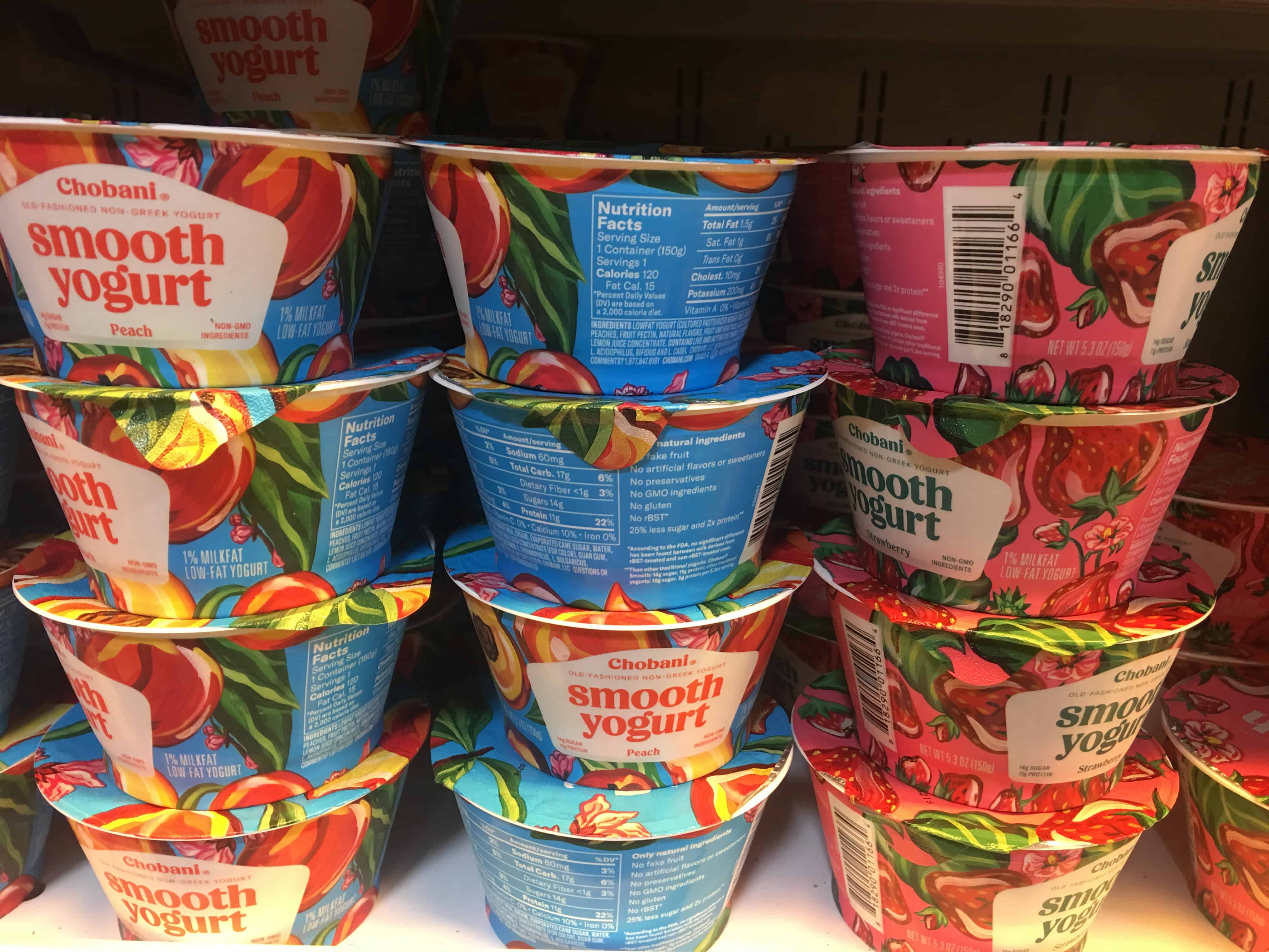 Chobani Smooth Yogurt Cups