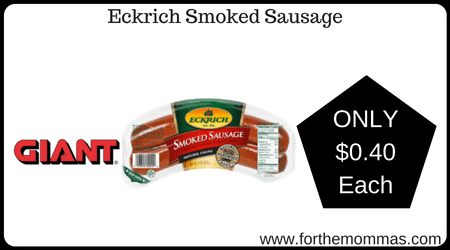 Eckrich Smoked Sausage 