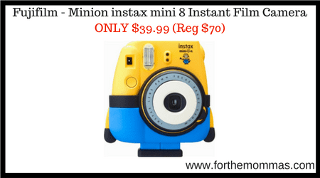 Fujifilm - Minion instax mini 8 Instant Film Camera