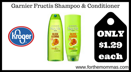 Garnier Fructis Shampoo & Conditioner