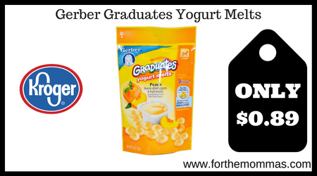 Gerber Graduates Yogurt Melts 