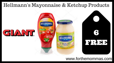 Hellmann's Mayonnaise & Ketchup Products 
